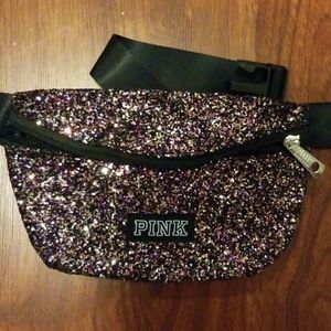 Pink glitter Fannie pack